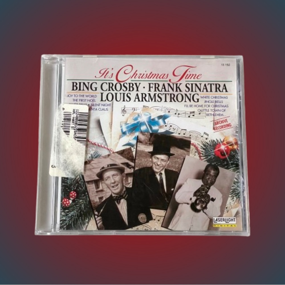 Sealed 1998 It’s Christmas Time CD Bing Crosby Frank Sinatra Louis Armstrong